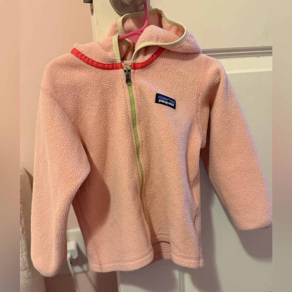 Patagonia Light Pink Fleece Jacket